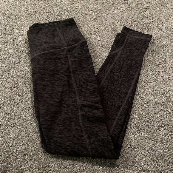 Victoria's Secret Purple Heathered Leggings - Picture 2 of 2